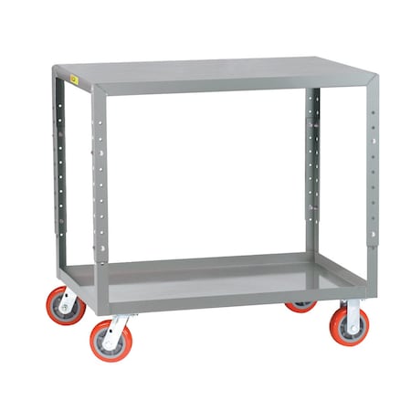 Little Giant 24" x 48" Shelf Size, 3600 lbs. Capacity, 4 Swivel Casters, Adjustable Height IP-2448-2AH-6PY